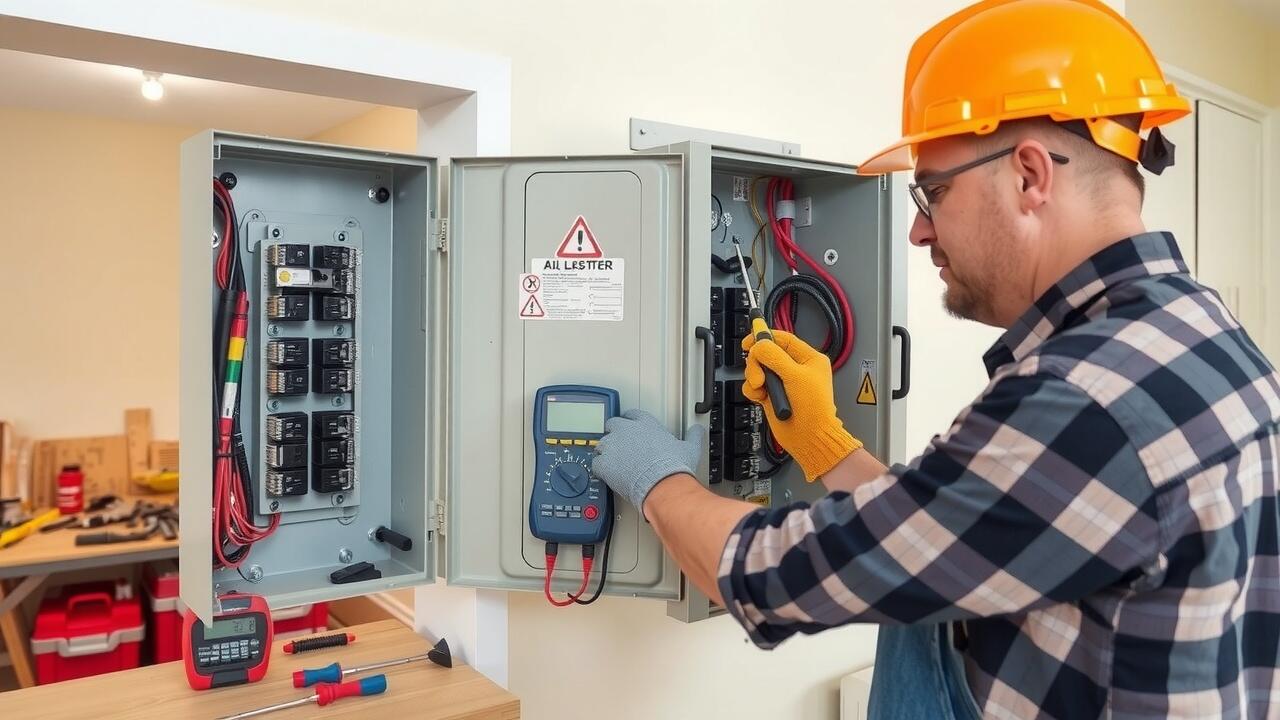 How much to change an electrical service panel?